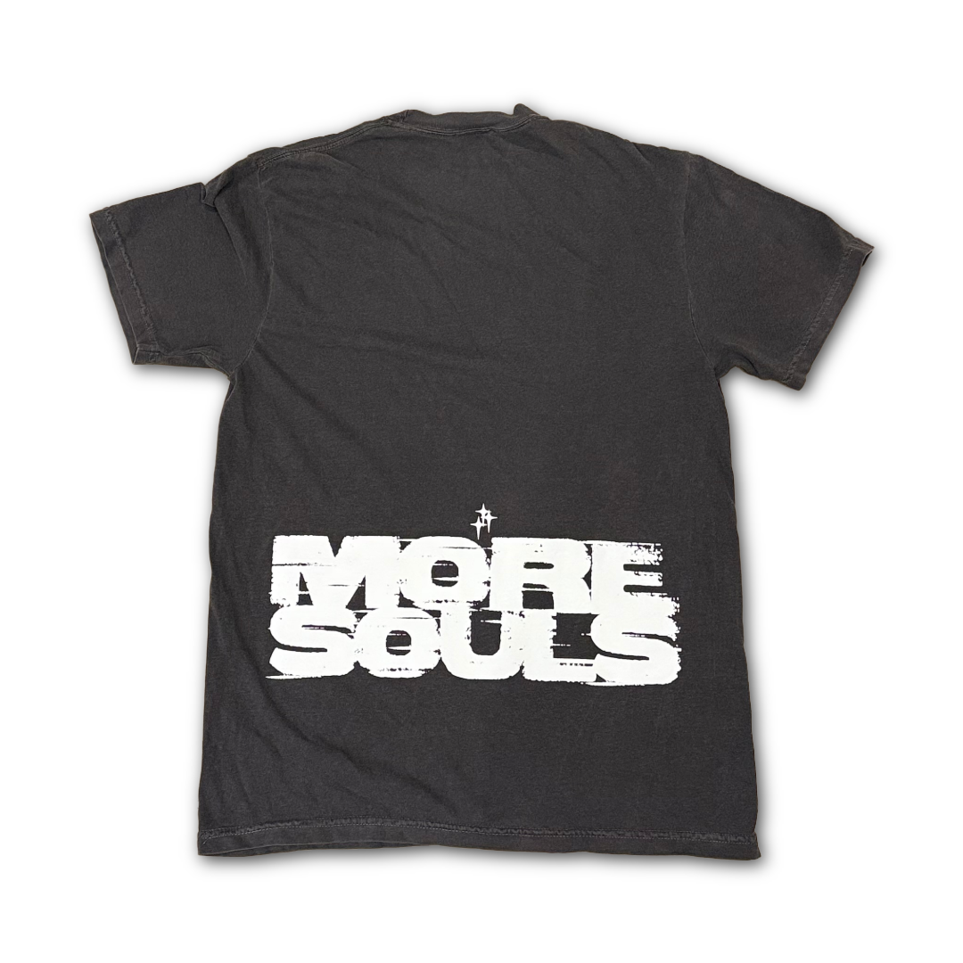 More Souls Stacked Logo Tee